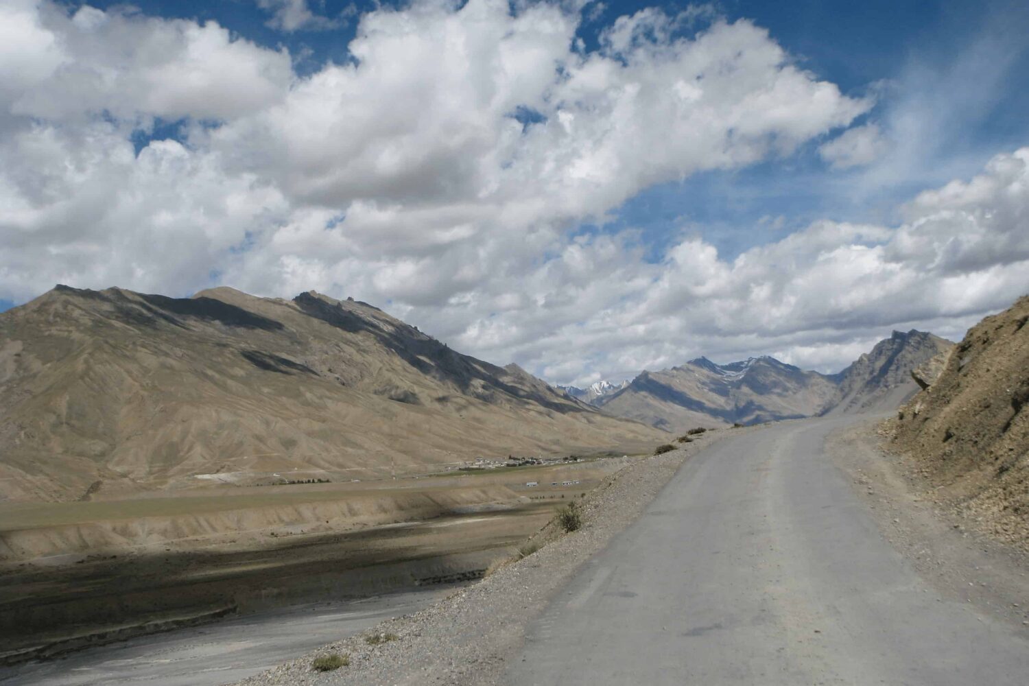 Roads of Spiti Valley during Royal Enfield Motorcycle Tour with Into Wild Himalaya