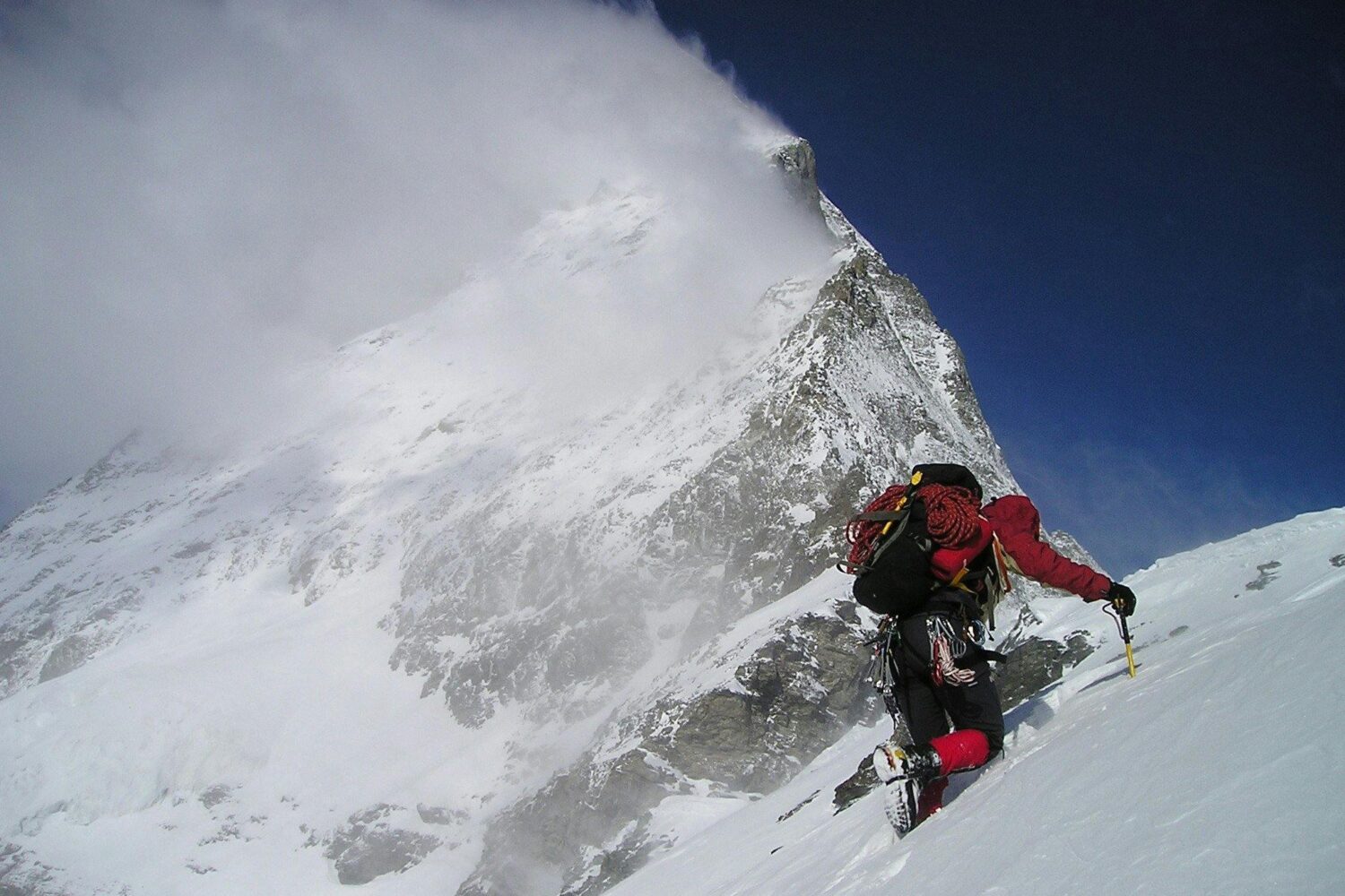 Ice climbing