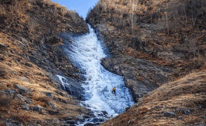 iceclimbinginmanaliindia Ice climbing in manali india
